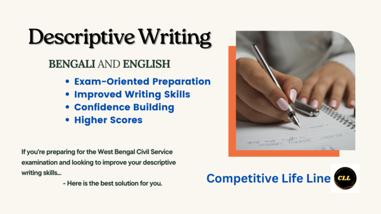 Descriptive Writing Course for WBCS (English and Bengali)